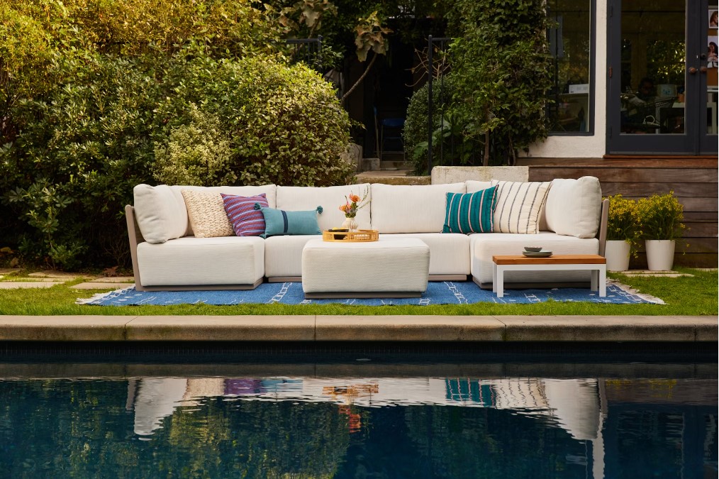 Joybird Outdoor sectional sofa