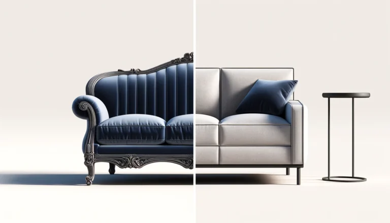 The difference between sofa and couch